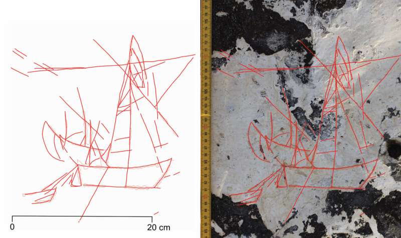 Historic graffiti made by soldiers sheds light on Africa maritime heritage, study shows
