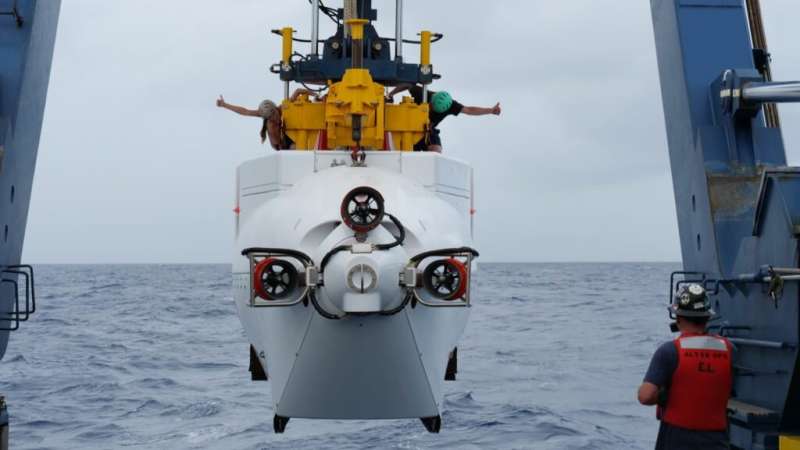 Human-occupied submersible Alvin makes historic dive