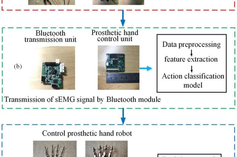 Hybrid machine-learning approach gives a hand to prosthetic-limb gesture accuracy
