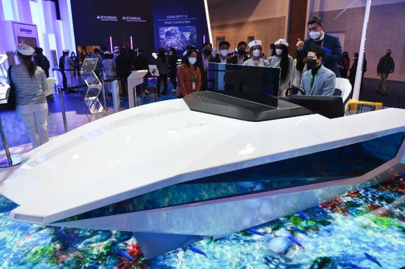 Hyundai shows off its autonomous boat at CES