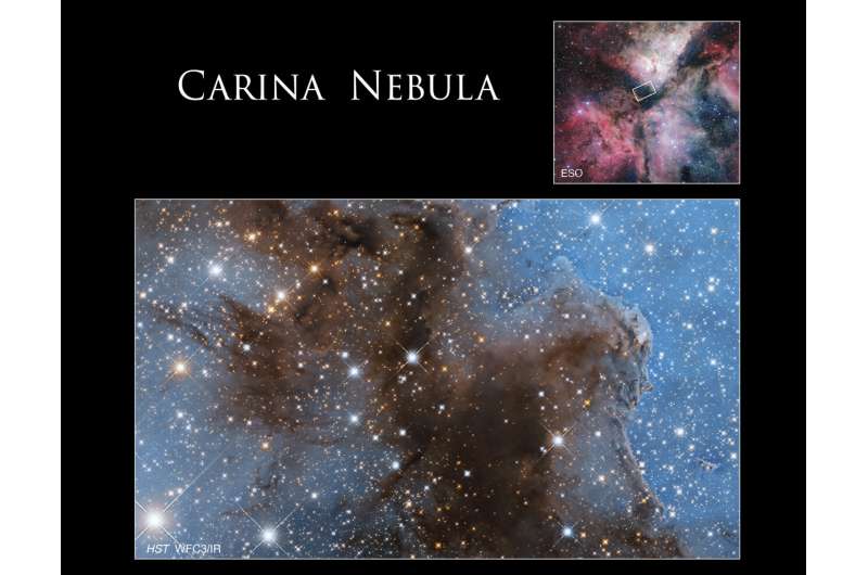 Image: Hubble's sparkling new view of the Carina Nebula