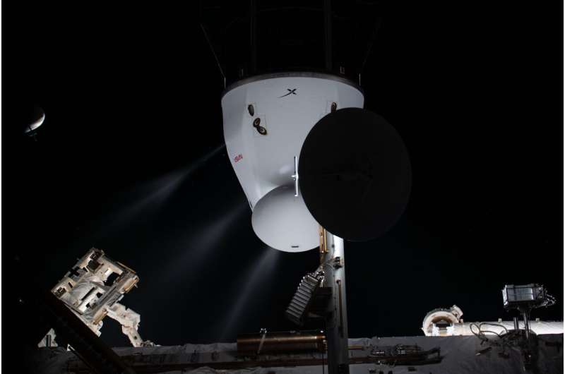 Image: Orbital resupply vehicle departs ISS
