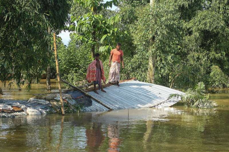 In Bangladesh, the Red Cross has said severe flooding has left seven million people in 'desperate' need of shelter and aid