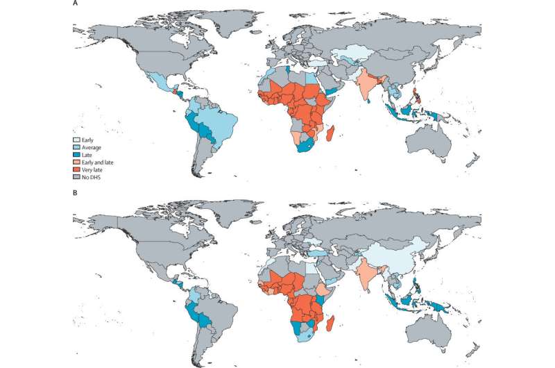 In sub-Saharan Africa and South Asia, young children dying at greater-than-expected rates
