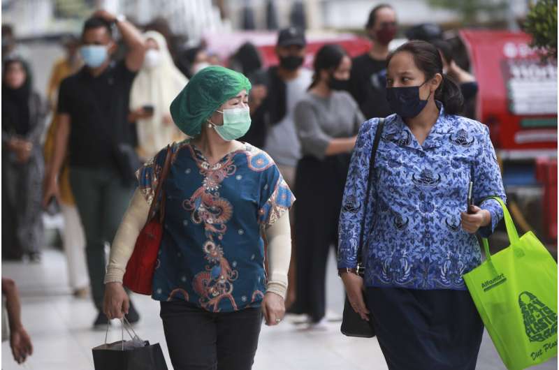 Indonesian cases hit record but less severe, fewer deaths