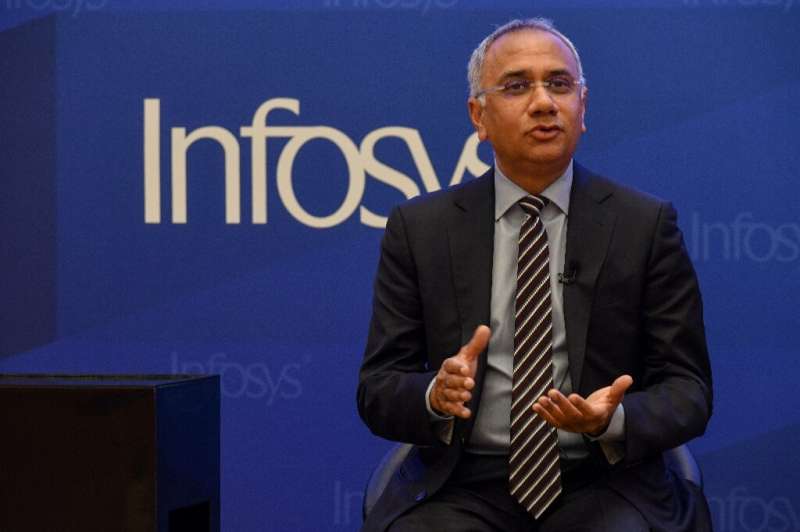 Infosys chief executive Salil Parekh said the company's 'demand pipeline is strong'