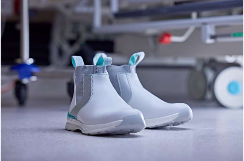 Intelligent boot created for health care workers