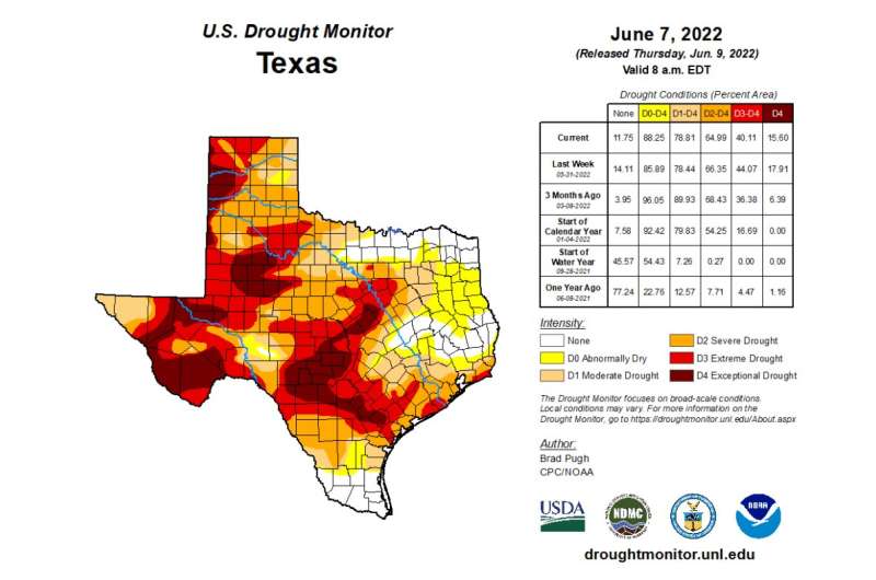 Intense drought conditions could make this summer one of the hottest in Texas history