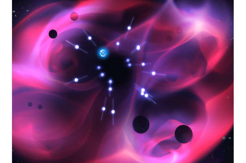 International collaboration offers new evidence of a gravitational wave background