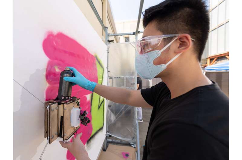 Introducing GTGraffiti: The robot that paints like a human