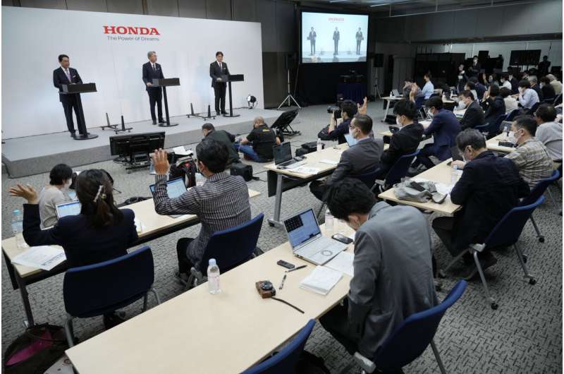 Japan's Honda outlines strategy to forge ahead on EVs