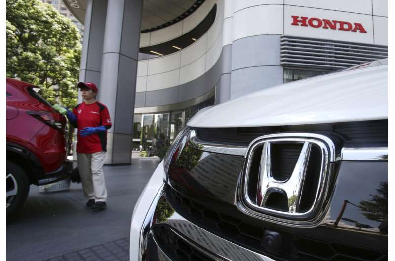 Japan's Honda sees declining profits on semiconductor crunch