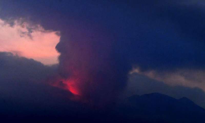 Japan's Sakurajima volcano erupts, triggering evacuation
