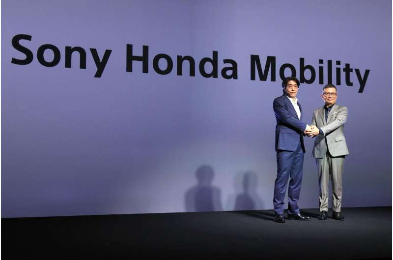 Japan's Sony, Honda jointly making EVs for 2026 US delivery