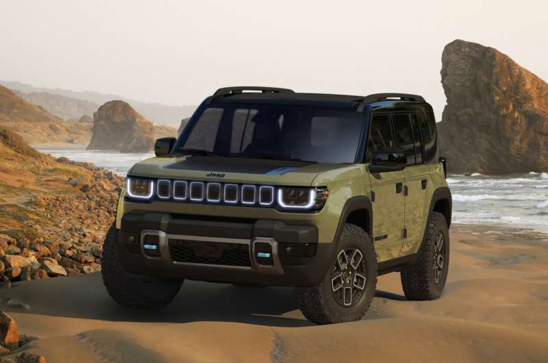 Jeep unveils its 1st electric SUVs for North America, Europe