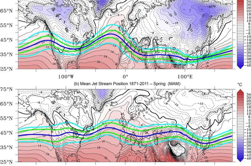 Jet stream that brought storm Eunice has been getting faster over last century