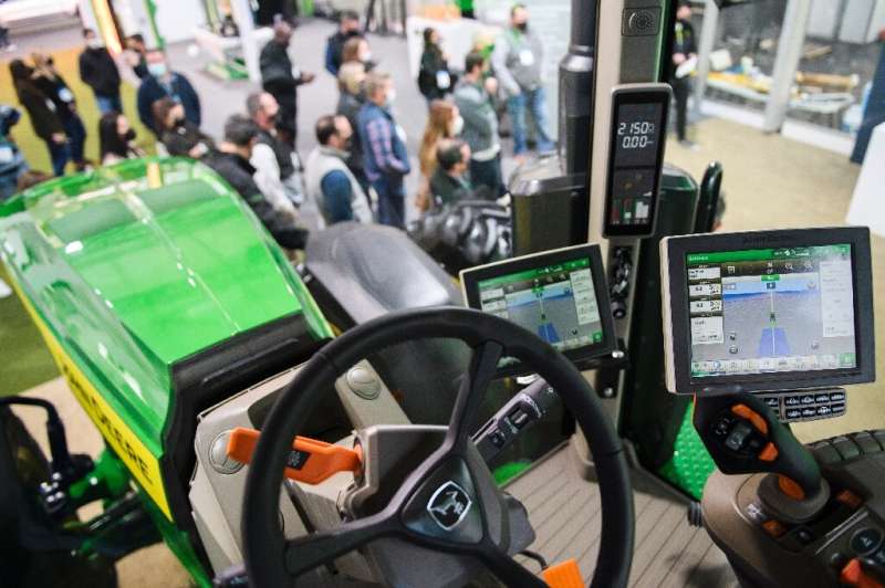 John Deere's autonomous tractor, which will be available later this year, can be operated by a smartphone with just a swipe
