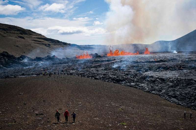 Known as the land of fire and ice, Iceland has 32 volcanic systems currently considered active