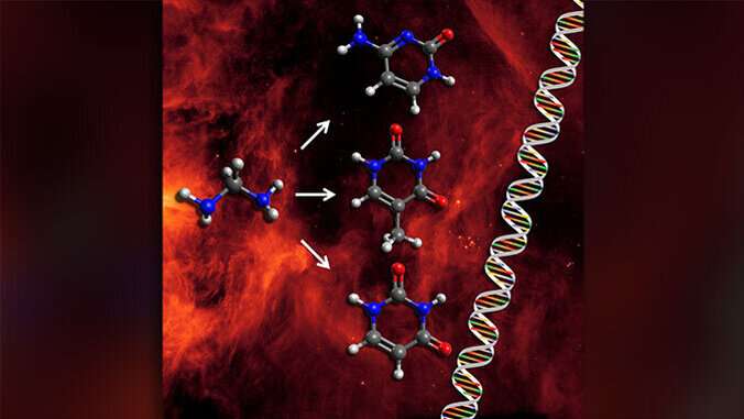 Lab produces building blocks to DNA and RNA in deep space