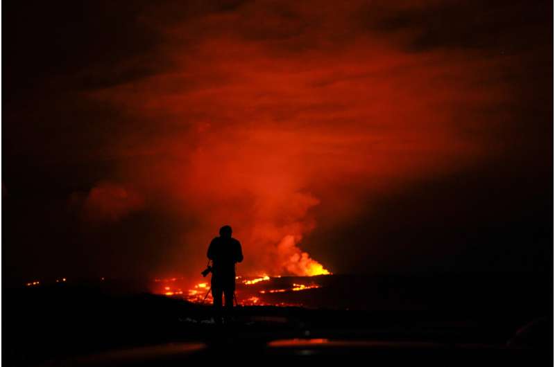 Lava from Hawaii volcano slows its approach to key highway