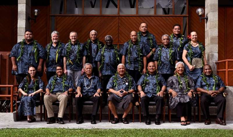 Leaders of vulnerable Pacific islands demanded &quot;urgent, immediate&quot; global action on climate change Thursday during a m