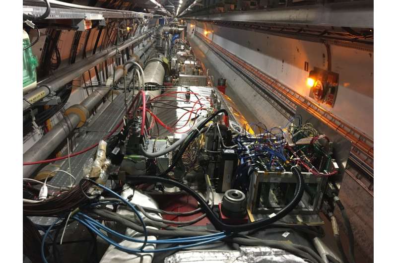 LHCf blijft kosmische straling onderzoeken