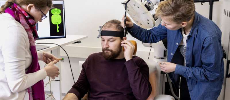Magnetic brain stimulation can help patients with depression and pain