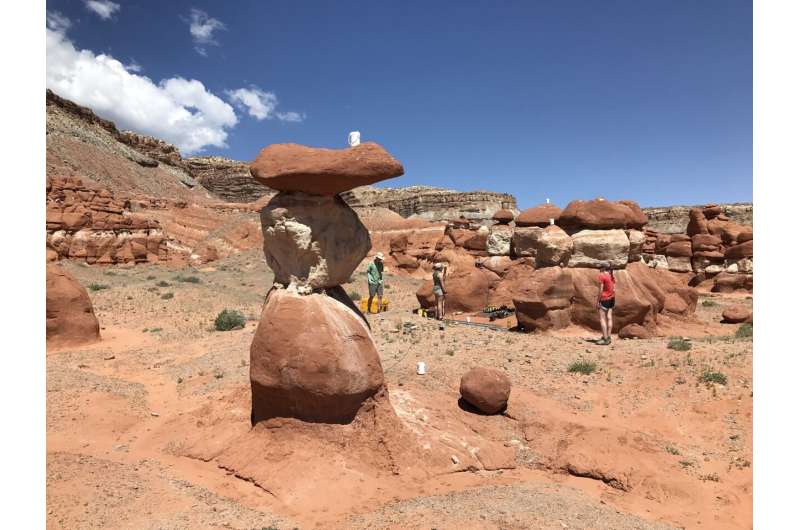 Measuring the tempo of Utah’s red rock towers