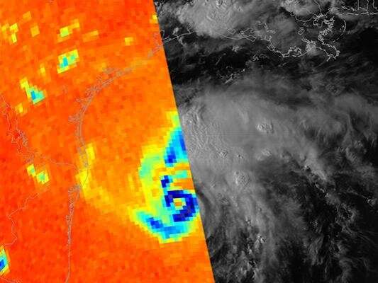 Microwave data assimilation improves forecasts of hurricane intensity, rainfall