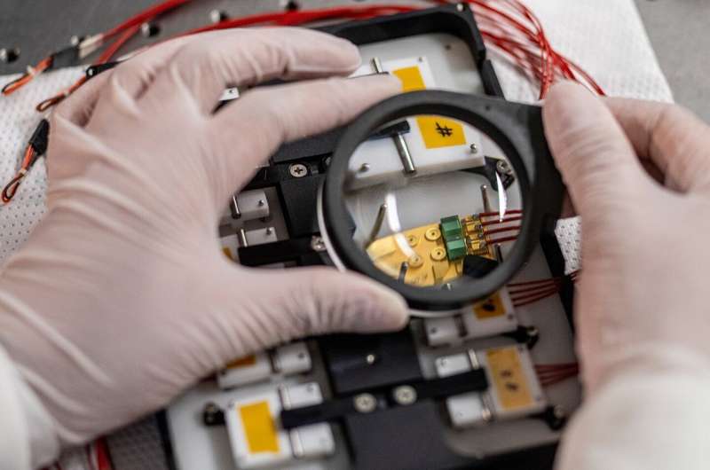 Miniaturized laser systems  to seek out traces of life in space