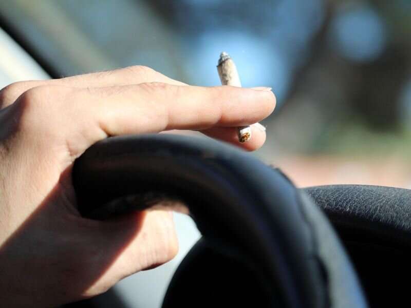 More folks drive high when pot made legal: study