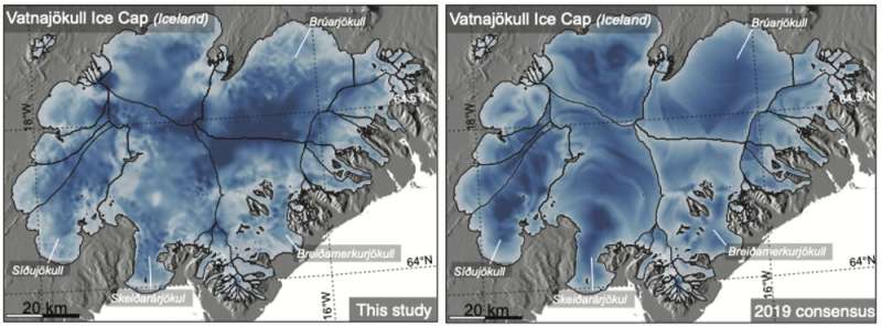Mountain glaciers may hold less ice than previously though— here’s what that means
