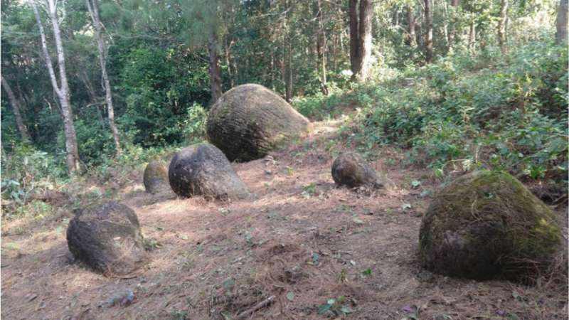 Mysterious, giant stone jars found in India