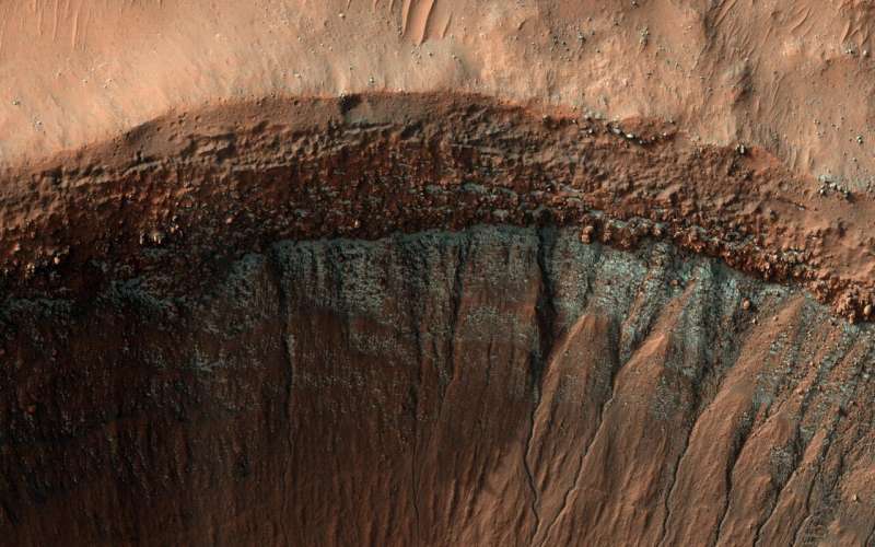 NASA explores a winter wonderland on mars