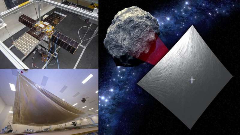 NASA solar sail mission to chase tiny asteroid after Artemis I launch