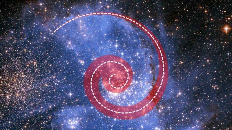 NASA'S HUBBLE FINDS SPIRALING STARS, PROVIDING WINDOW INTO EARLY UNIVERSE