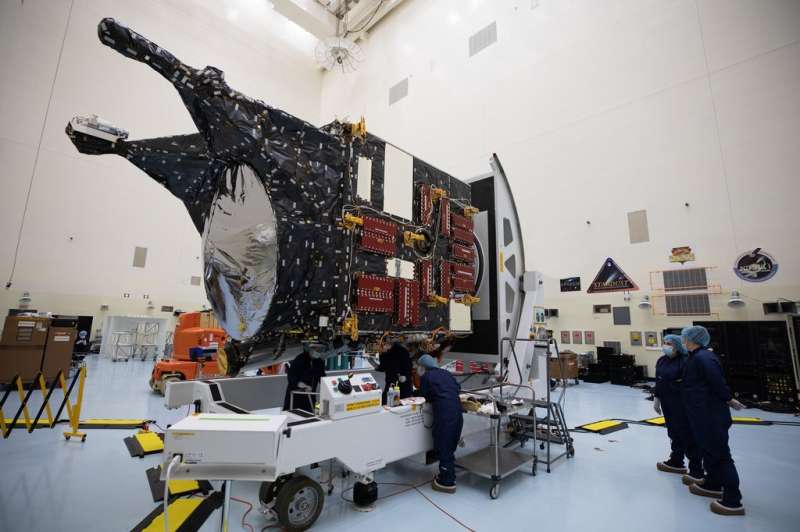NASA’s Psyche spacecraft Starts Processing at Kennedy
