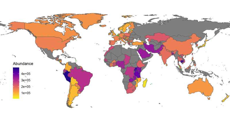 New and more detailed map of antimicrobial resistance