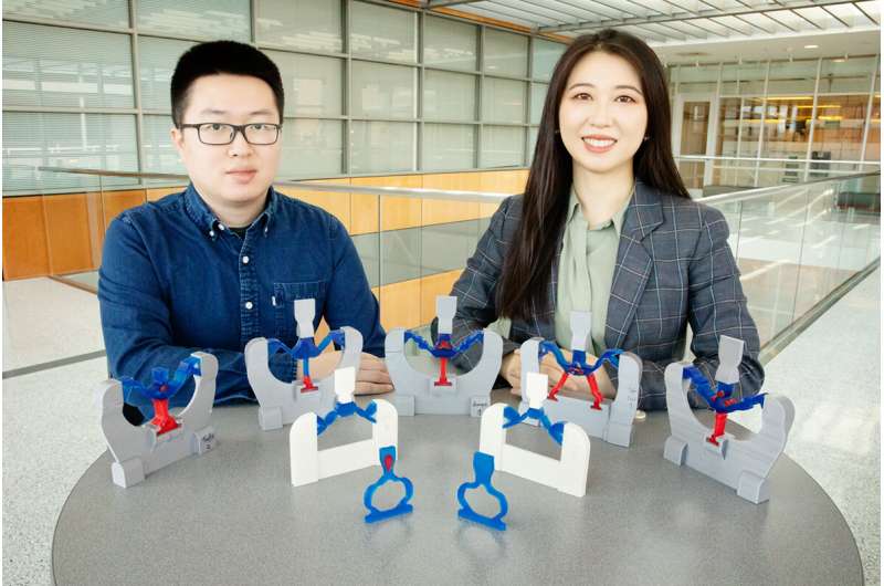 New approach to flexible robotics and metamaterials design mimics nature, encourages sustainability