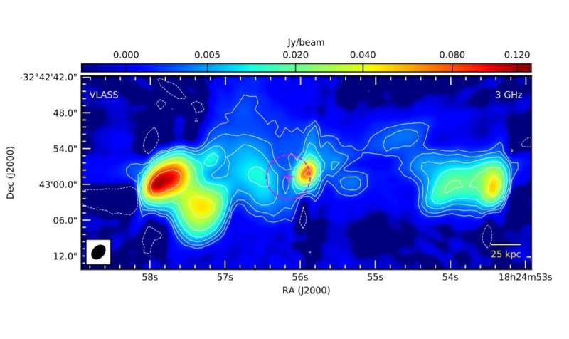 New FRII radio galaxy detected by astronomers