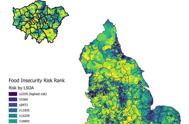 New Index shows regions in North have higher risk of food insecurity