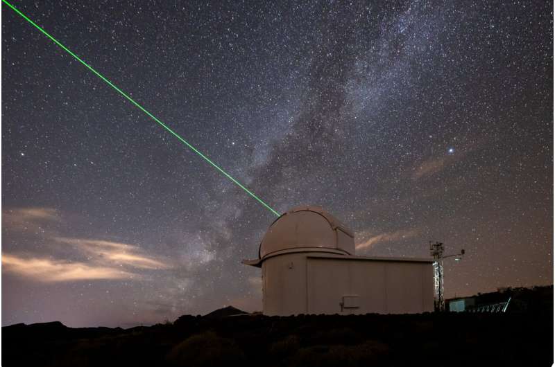 New laser station lights the way to debris reduction