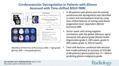 New methodology for cerebrovascular dysregulation in patients with glioma