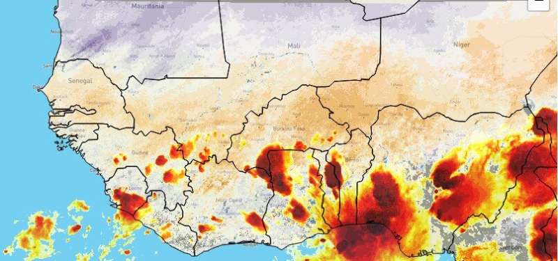 New portal improves forecasts of devastating storms in West Africa