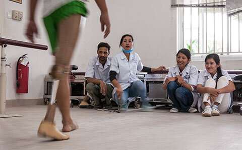 New study shows how prosthetics care in Cambodia is changing