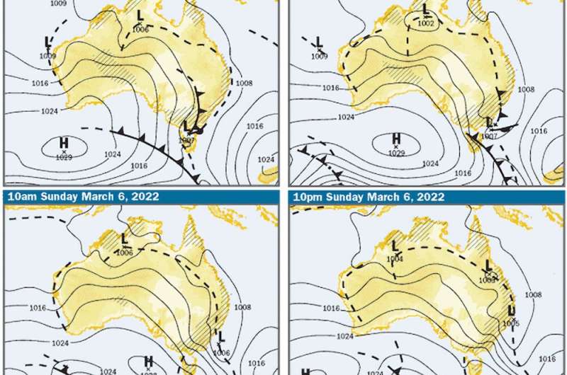 NSW is being hit by a one-two of east coast lows. But aren't those a winter thing?