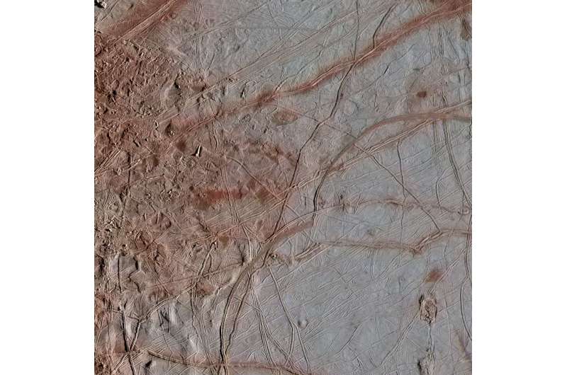 Auf dem Jupitermond Europa könnte „Chaos Terrain“ Sauerstoff in den Ozean transportieren