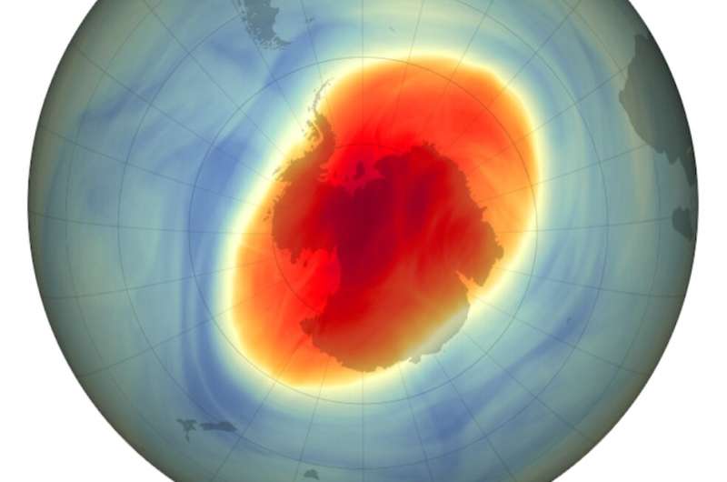 Ozone Hole Continues Shrinking in 2022, NASA and NOAA Scientists Say