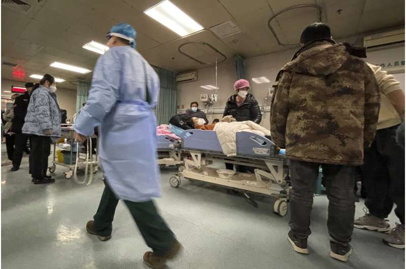 Packed ICUs, crowded crematoriums: COVID roils Chinese towns