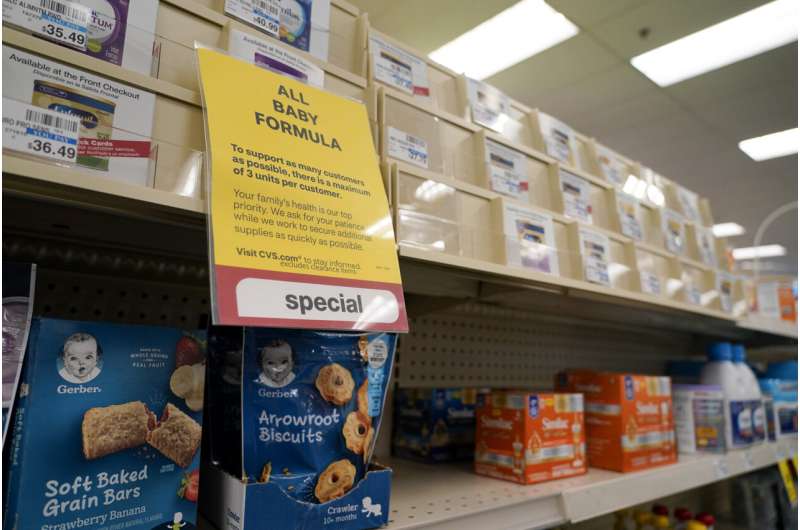 Parents hunting for baby formula as shortage spans US